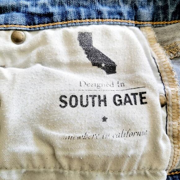 Adriano Goldschmied The Harper Straight Med Blue Denim Jeans Women's Size 27 R - Picture 7 of 8